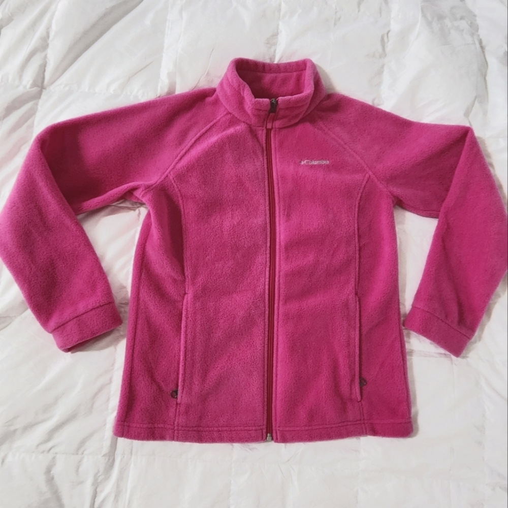 Girls Columbia fleece Size L - Picture 2 of 14